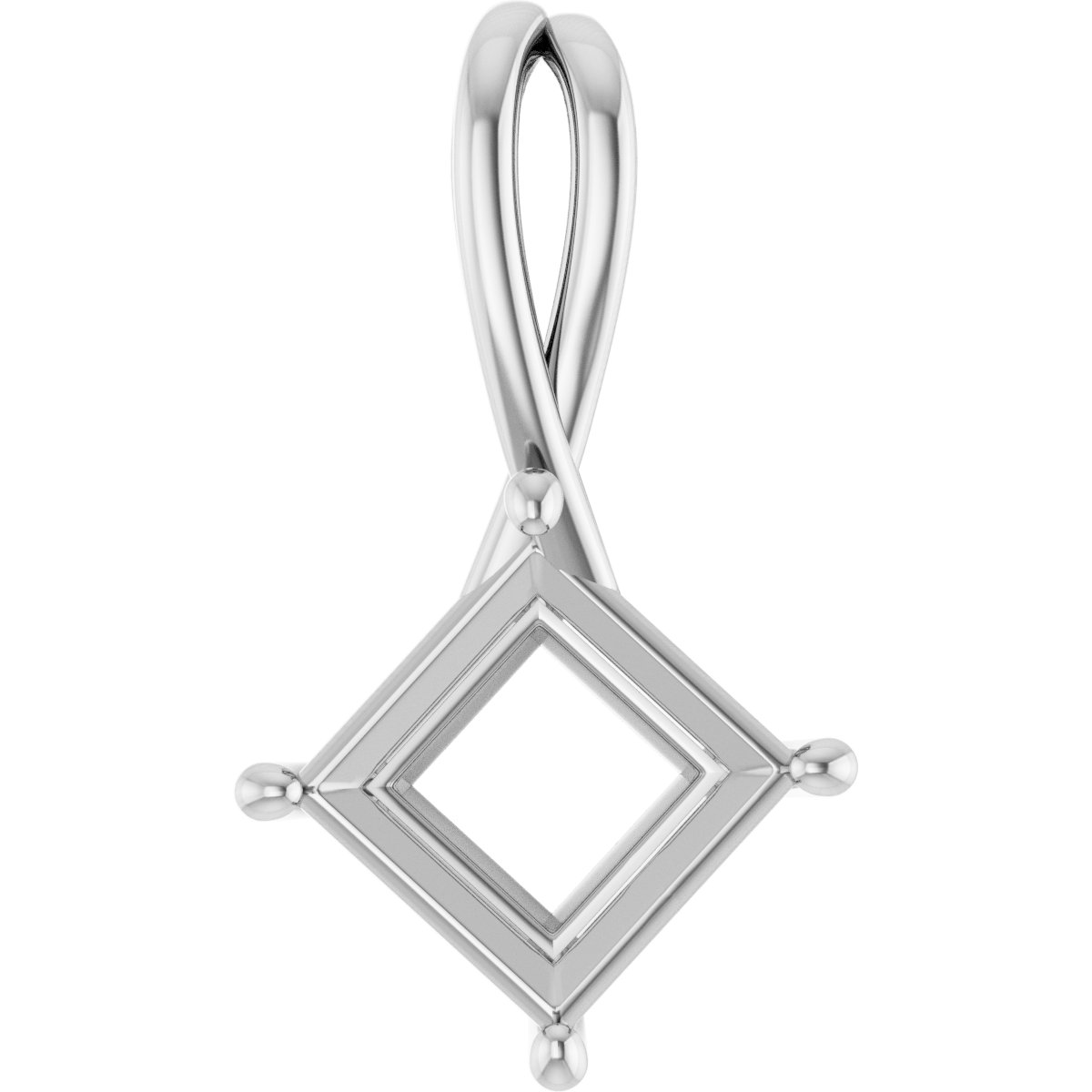 Asymmetric Accented Pendant