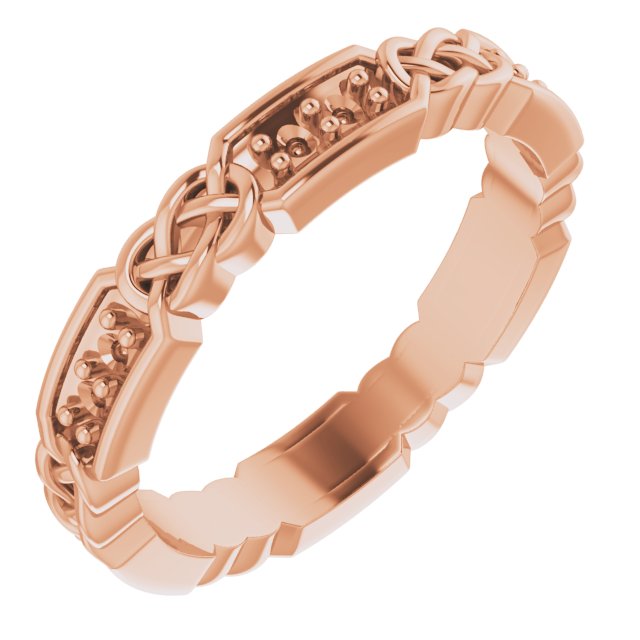 Celtic-Inspired Eternity Band