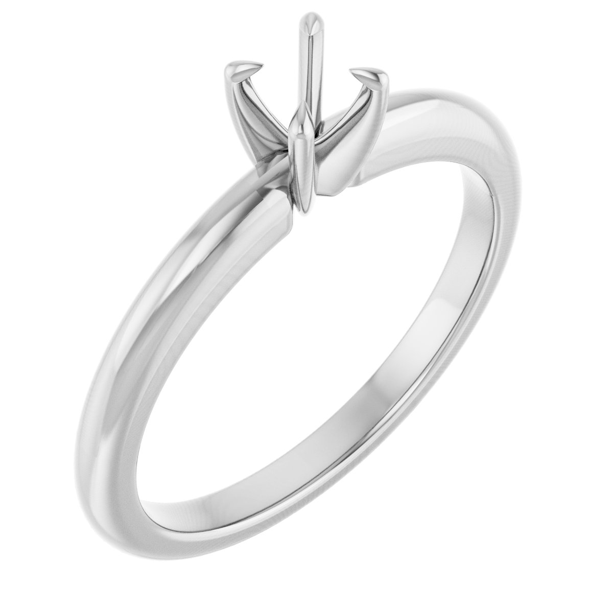 Claw-Prong Solitaire Engagement Ring