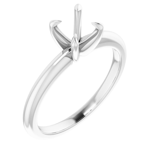 Claw-Prong Solitaire Engagement Ring