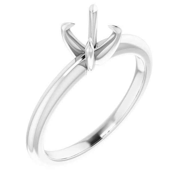 Claw-Prong Solitaire Engagement Ring