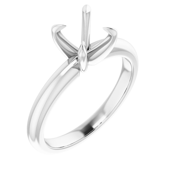 Claw-Prong Solitaire Engagement Ring