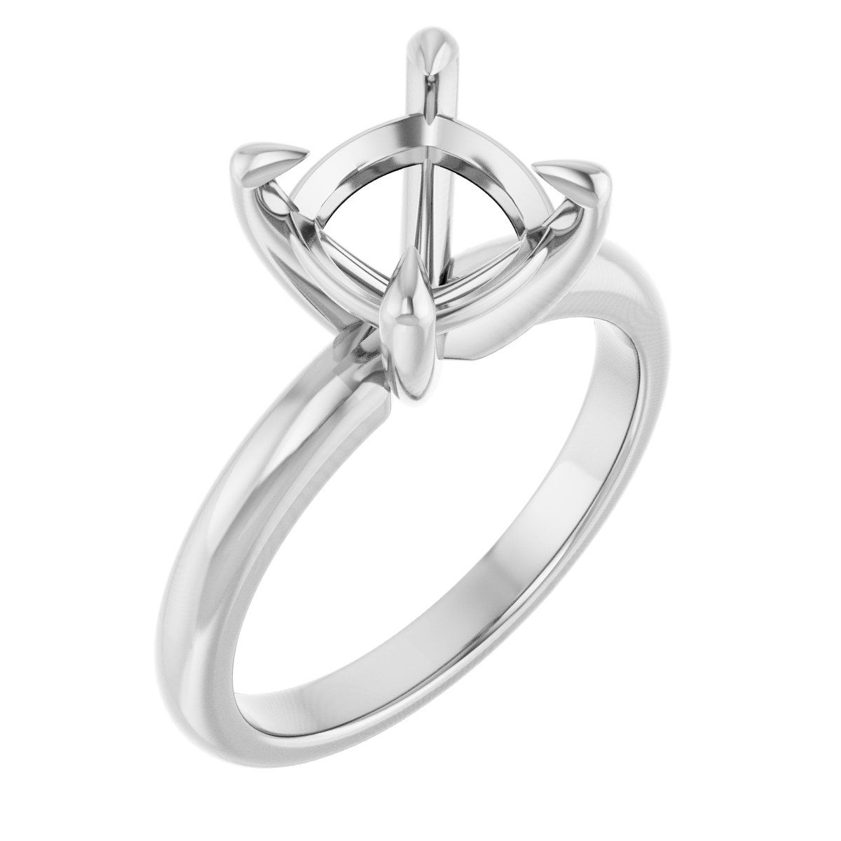 Claw-Prong Solitaire Engagement Ring