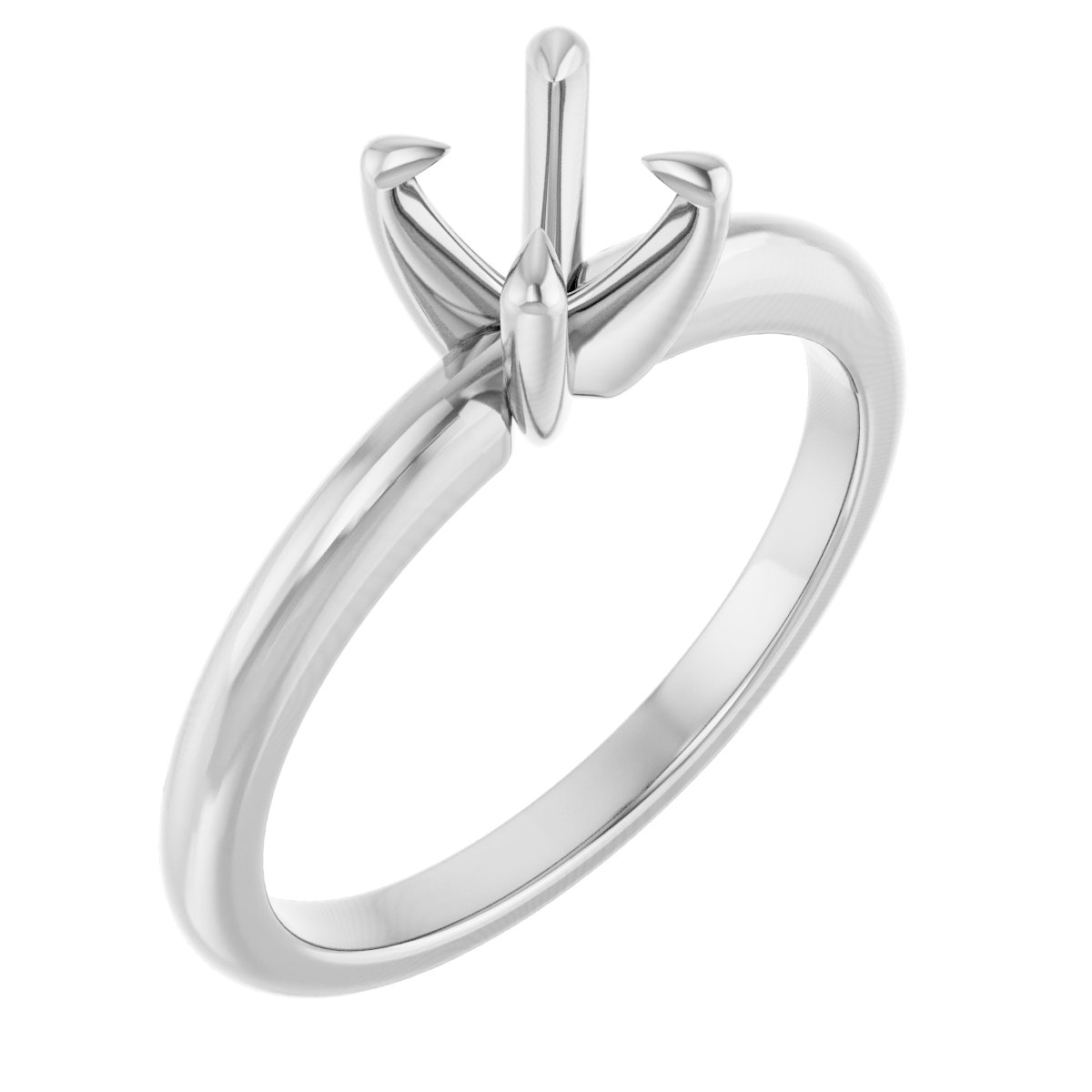 Claw-Prong Solitaire Engagement Ring