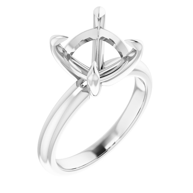 Claw-Prong Solitaire Engagement Ring