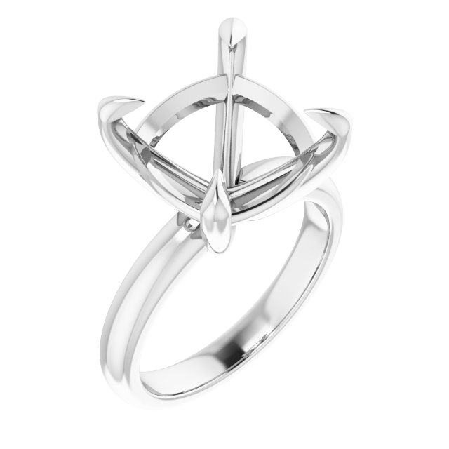 Claw-Prong Solitaire Engagement Ring
