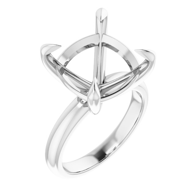 Claw-Prong Solitaire Engagement Ring