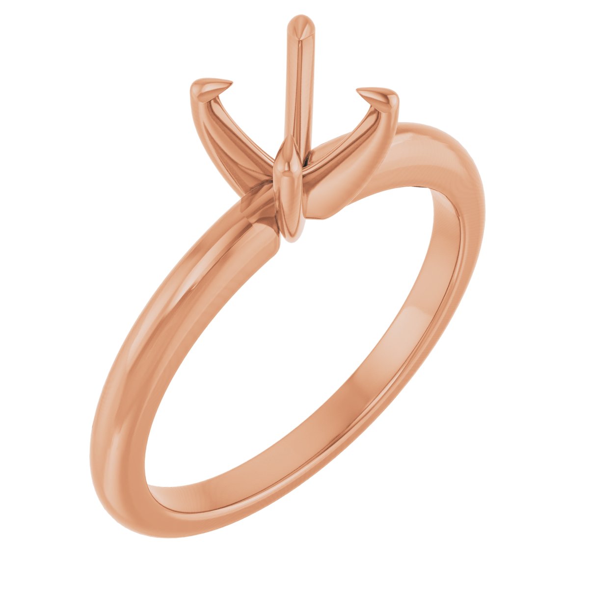 Claw-Prong Solitaire Engagement Ring