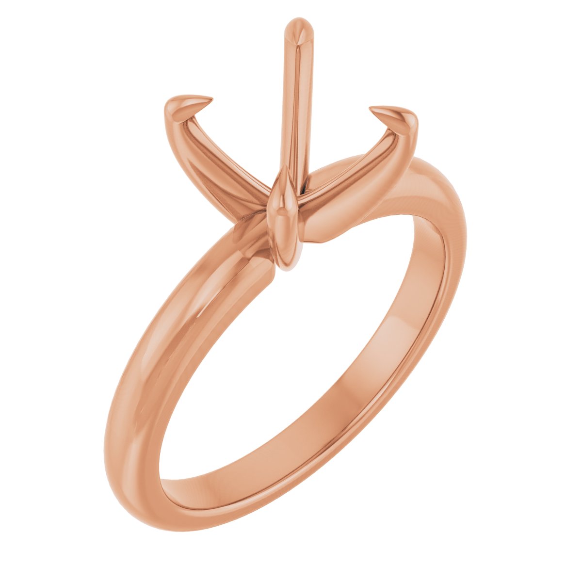 Claw-Prong Solitaire Engagement Ring