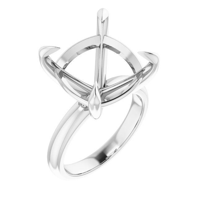 Claw-Prong Solitaire Engagement Ring