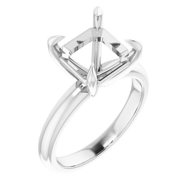 Claw-Prong Solitaire Engagement Ring