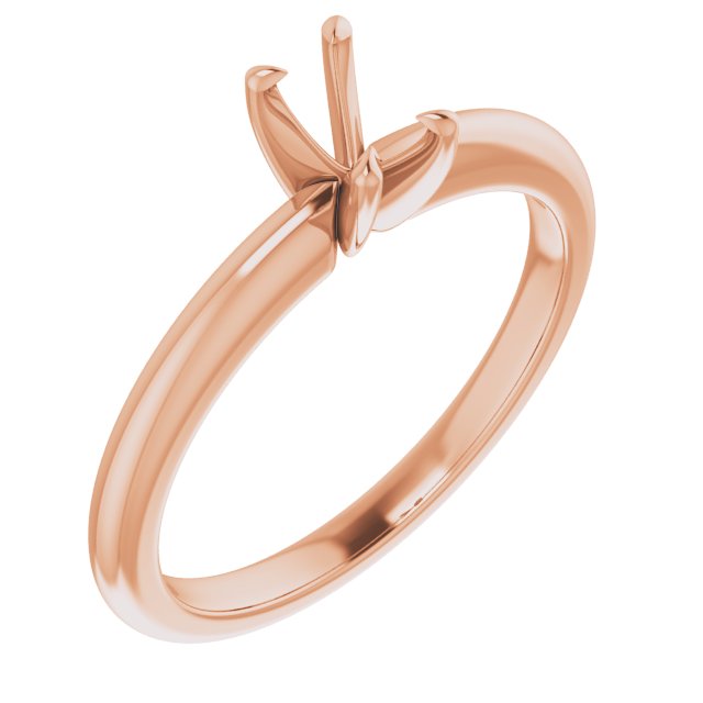 Claw-Prong Solitaire Engagement Ring