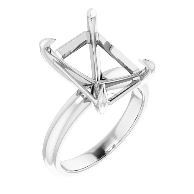 Claw-Prong Solitaire Engagement Ring