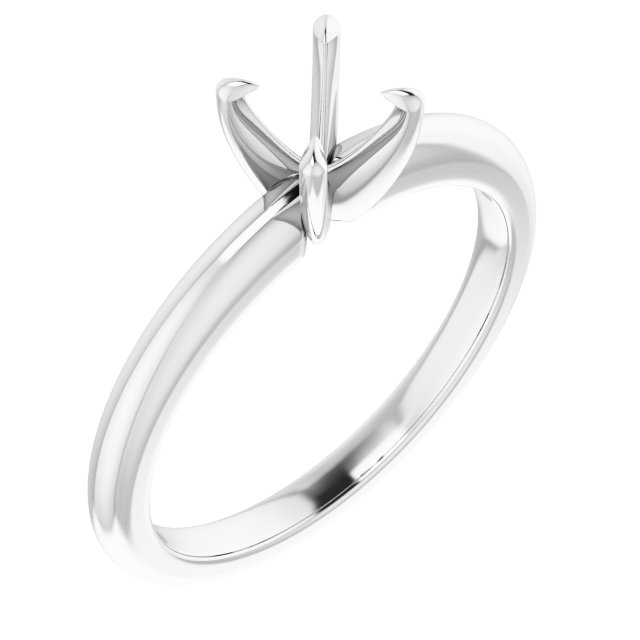 Claw-Prong Solitaire Engagement Ring