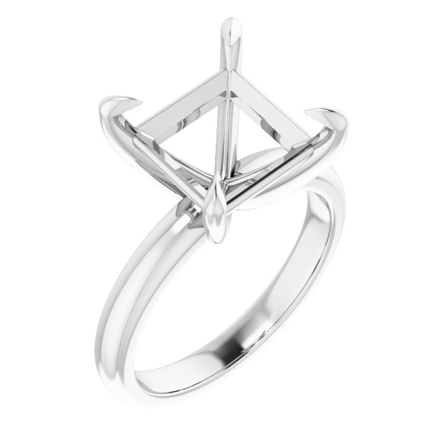 Claw-Prong Solitaire Engagement Ring