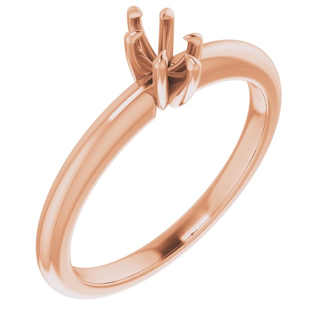 Claw-Prong Solitaire Engagement Ring
