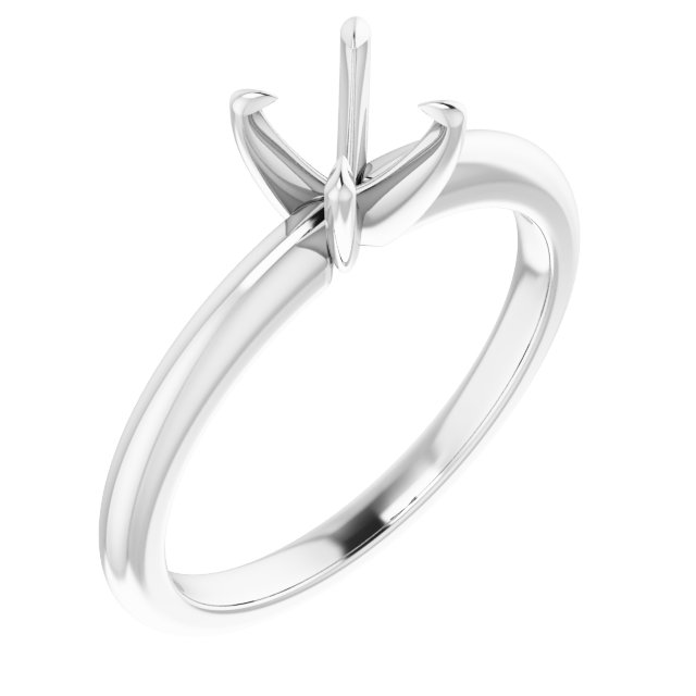 Claw-Prong Solitaire Engagement Ring