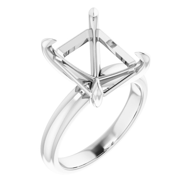 Claw-Prong Solitaire Engagement Ring