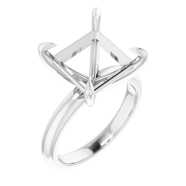 Claw-Prong Solitaire Engagement Ring