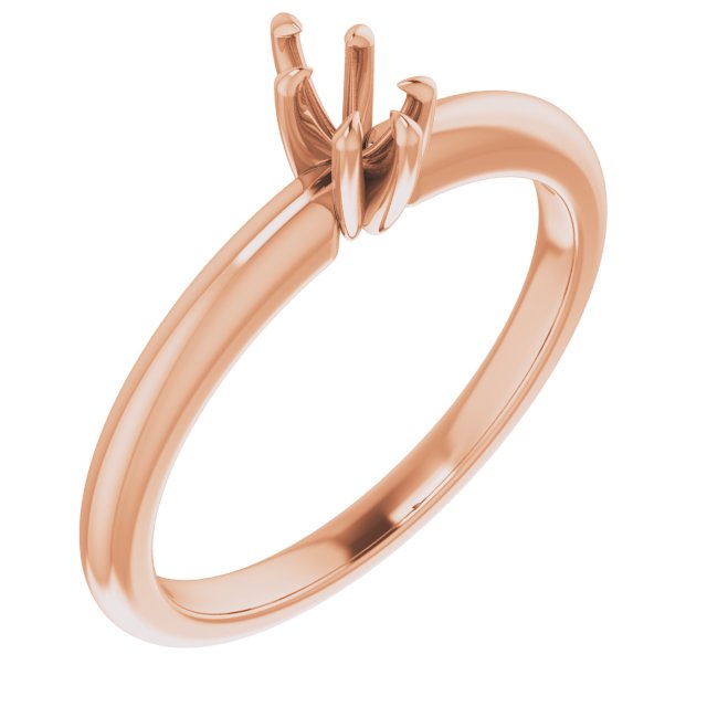 Claw-Prong Solitaire Engagement Ring
