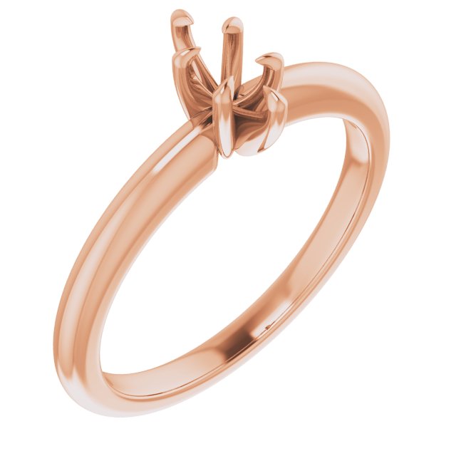 Claw-Prong Solitaire Engagement Ring