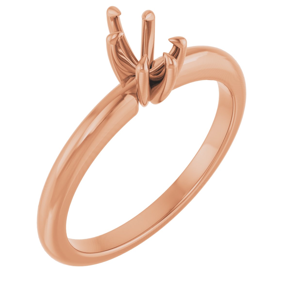Claw-Prong Solitaire Engagement Ring