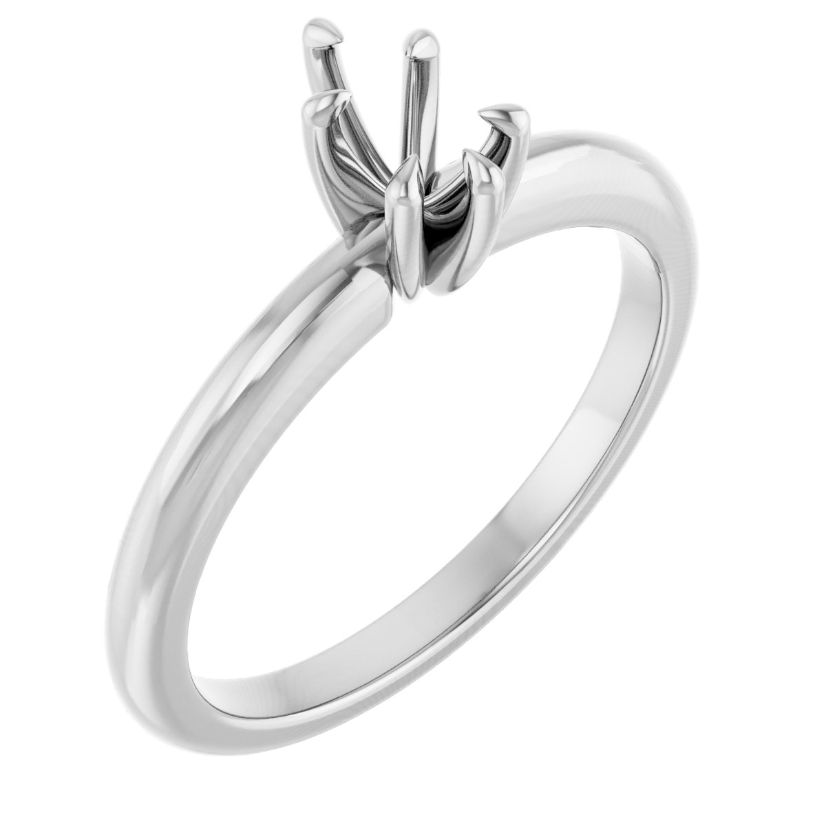 Claw-Prong Solitaire Engagement Ring