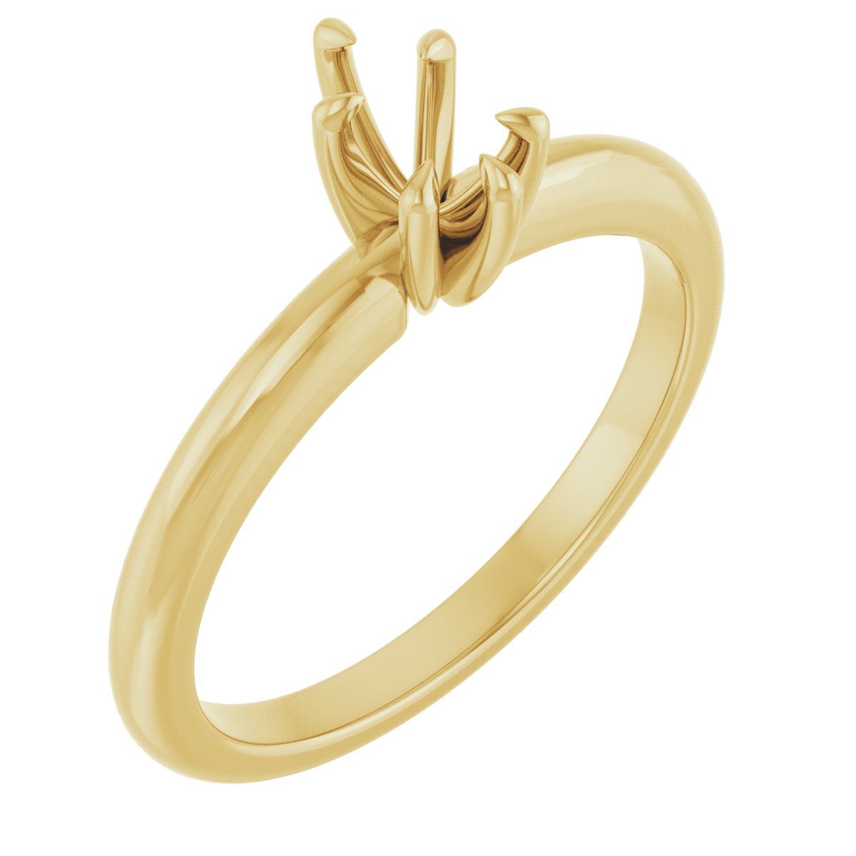 Claw-Prong Solitaire Engagement Ring