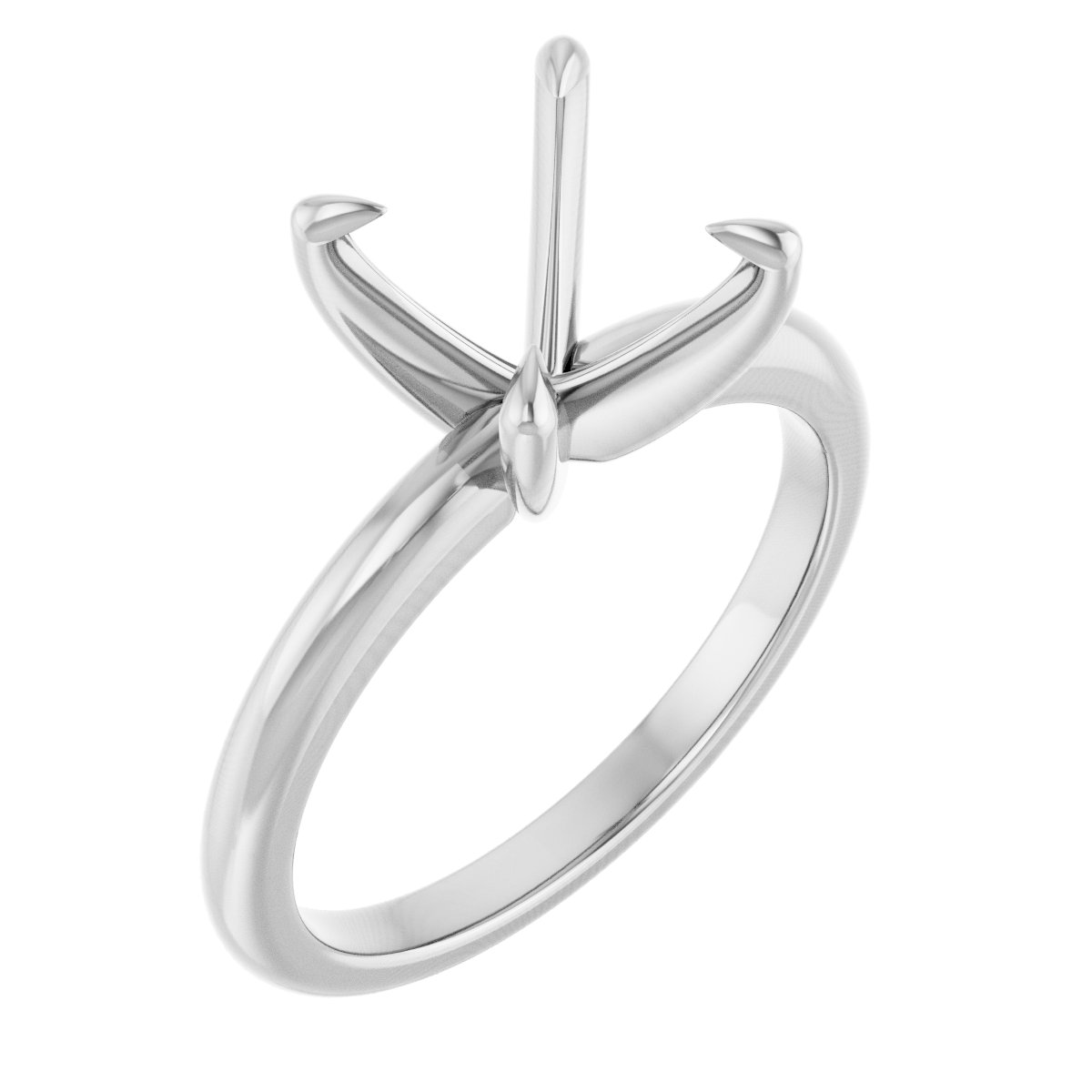 Claw-Prong Solitaire Engagement Ring