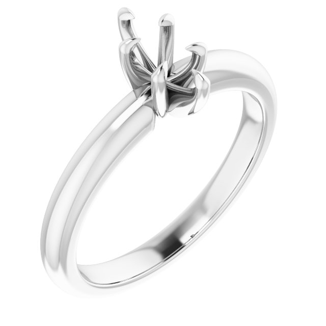 Claw-Prong Solitaire Engagement Ring