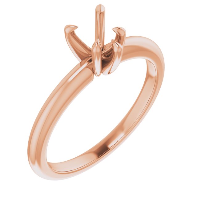 Claw-Prong Solitaire Engagement Ring