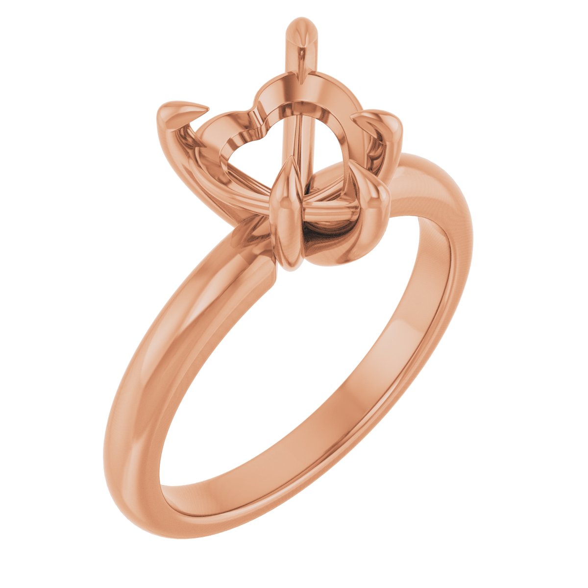 Claw-Prong Solitaire Engagement Ring
