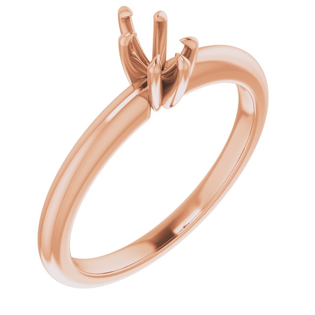Claw-Prong Solitaire Engagement Ring