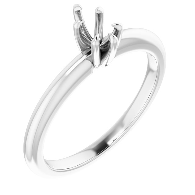 Claw-Prong Solitaire Engagement Ring