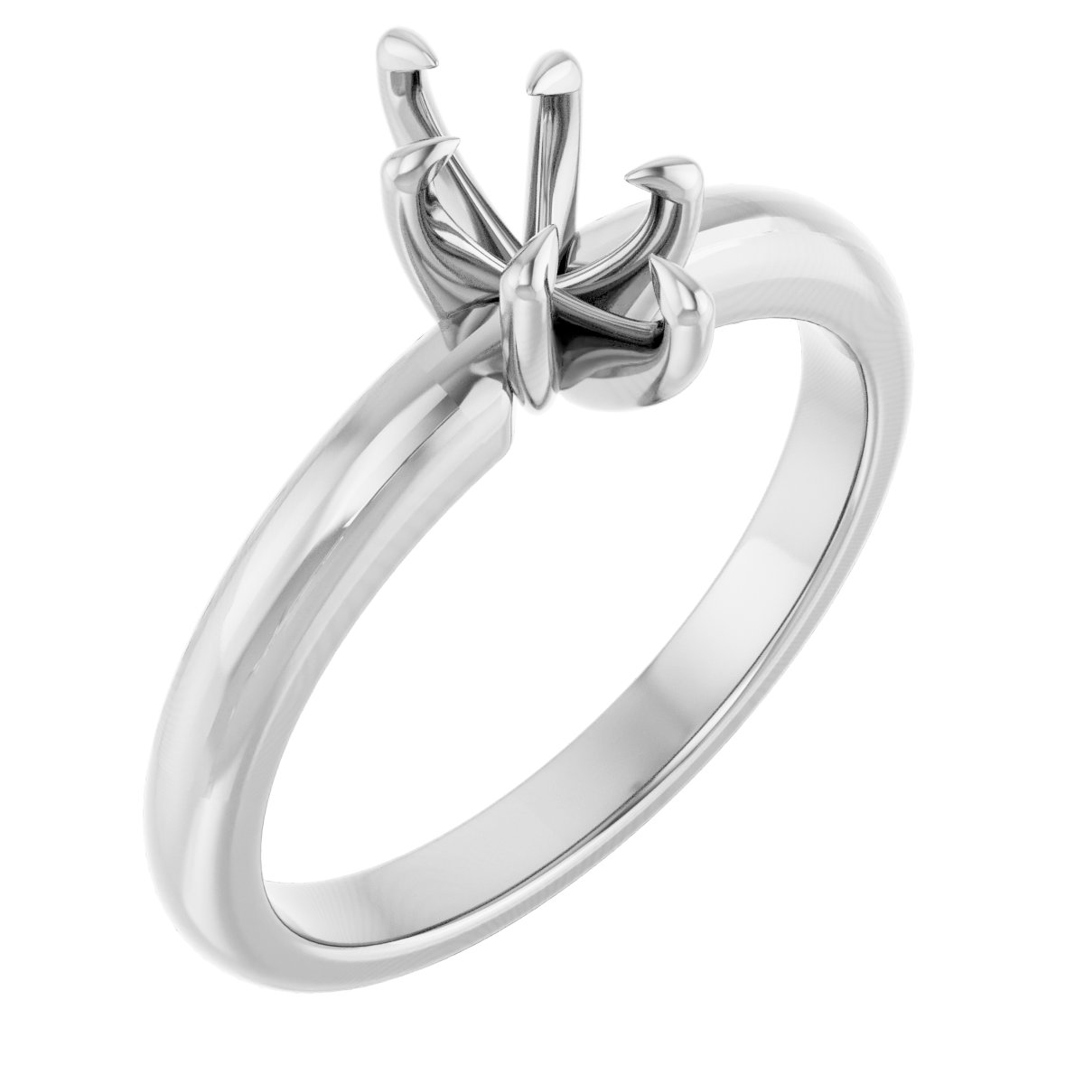 Claw-Prong Solitaire Engagement Ring