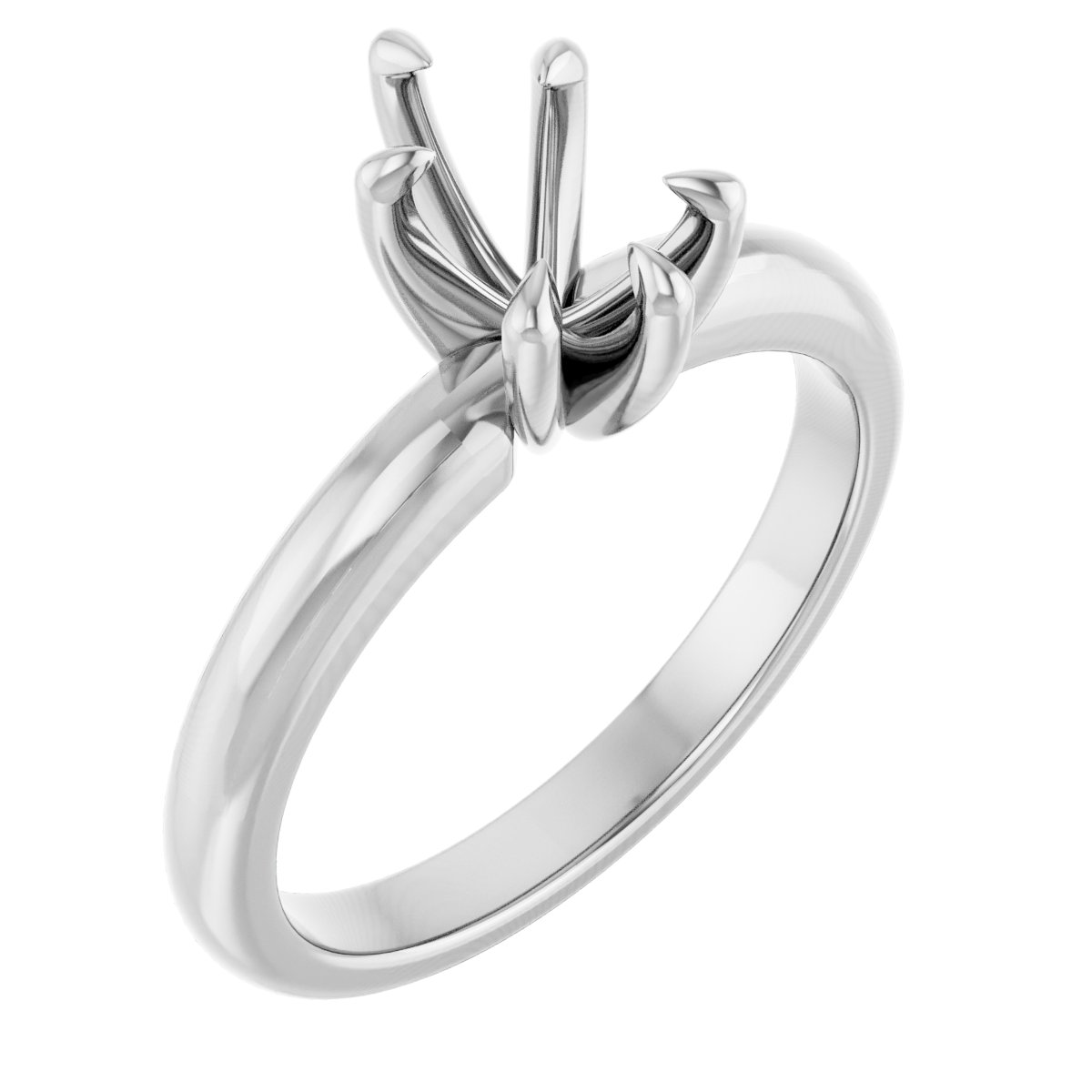 Claw-Prong Solitaire Engagement Ring