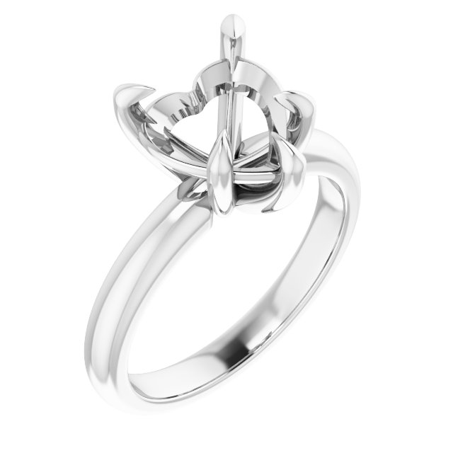 Claw-Prong Solitaire Engagement Ring