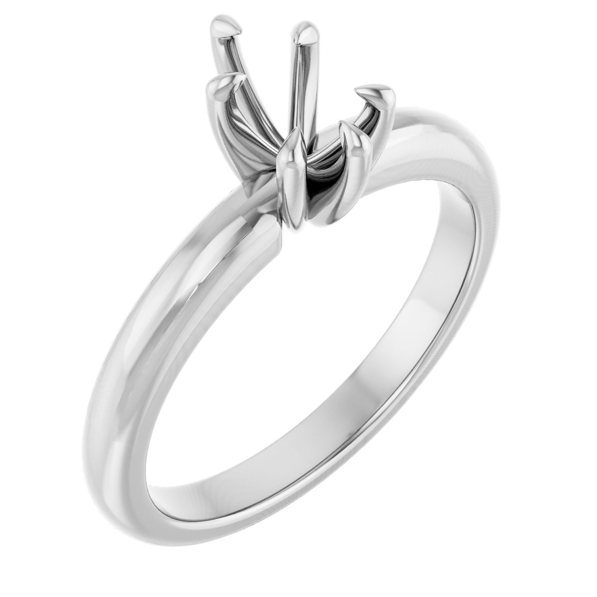 Claw-Prong Solitaire Engagement Ring