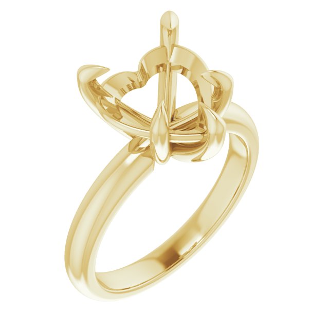 Claw-Prong Solitaire Engagement Ring