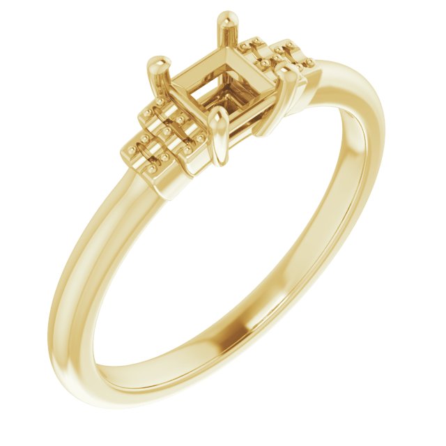 14k Yellow Gold