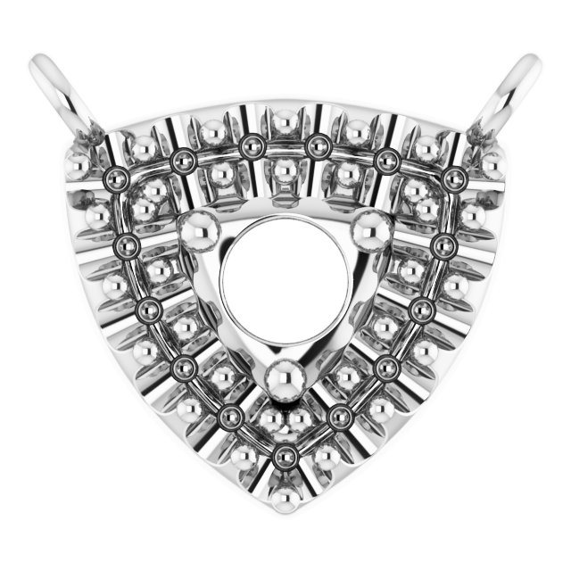 Halo-Style Necklace or Center