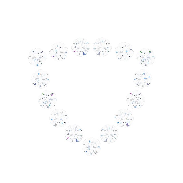 Halo-Style Necklace or Center