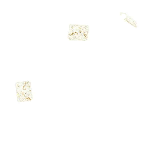 1/4 CTW Natural Diamond Three-Stone Anniversary Band – 14K Yellow Gold