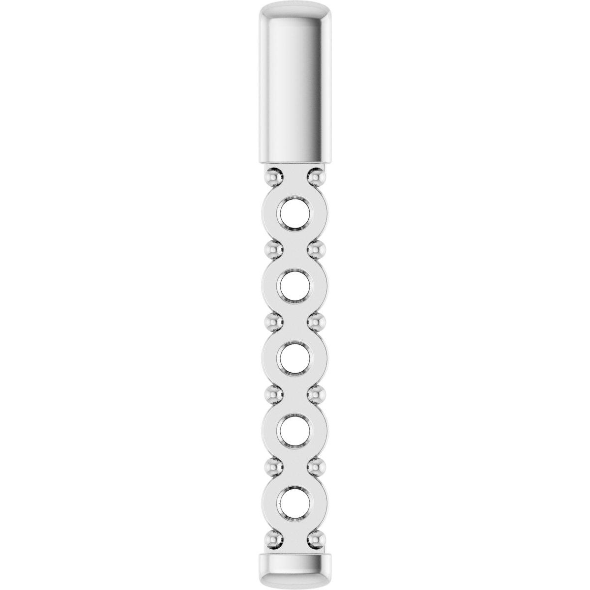 Family Bar Necklace or Slide Pendant