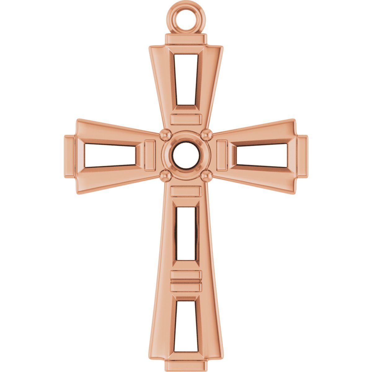 Accented Cross Dangle