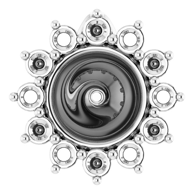 Halo-Style Pearl Necklace or Pendant