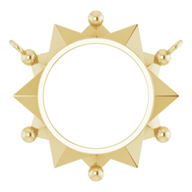 Geometric Necklace or Center