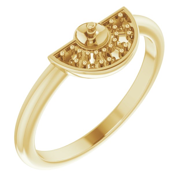 Pearl Fan Ring