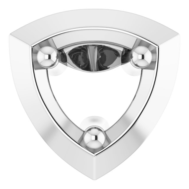 Round 3-Prong Earring Setting