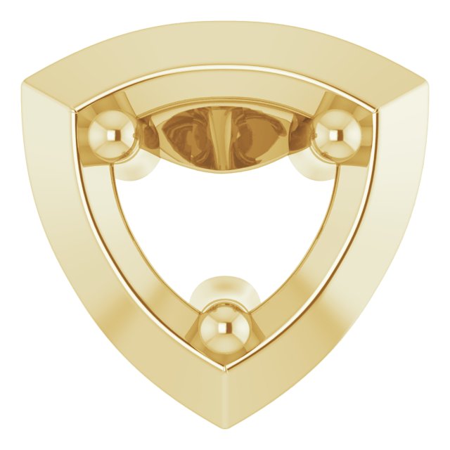 Round 3-Prong Earring Setting